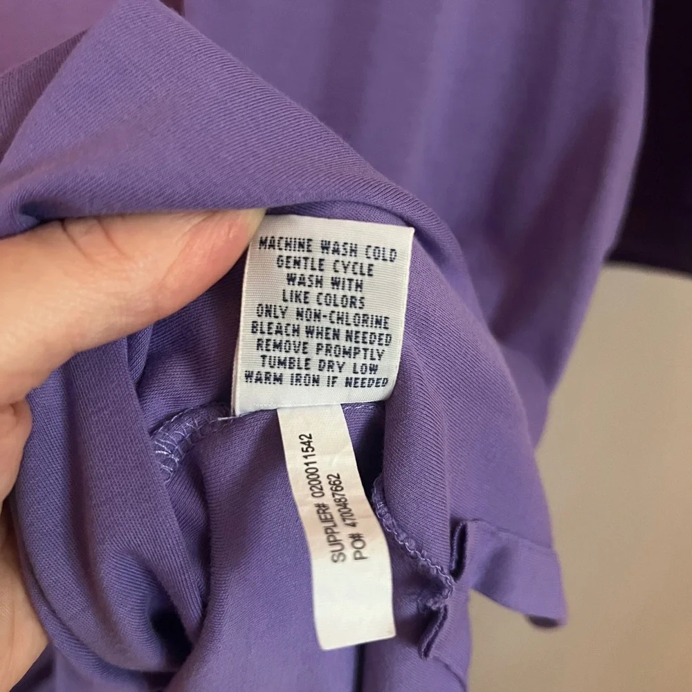 Polo Ralph Lauren Mens XLT Purple Violet Pima Soft Cotton Polo Flesh Pony